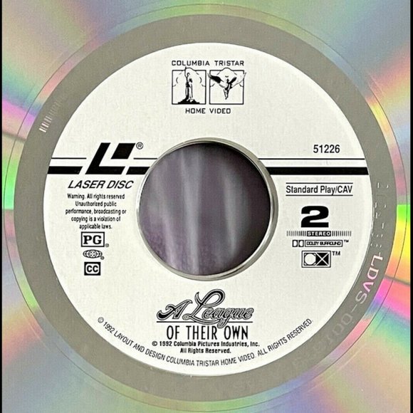 MADONNA ~ A LEAGUE OF THEIR OWN ~ DOUBLE LASER DISC 1992 DELUXE EDITION ~ RARE - Picture 5 of 7